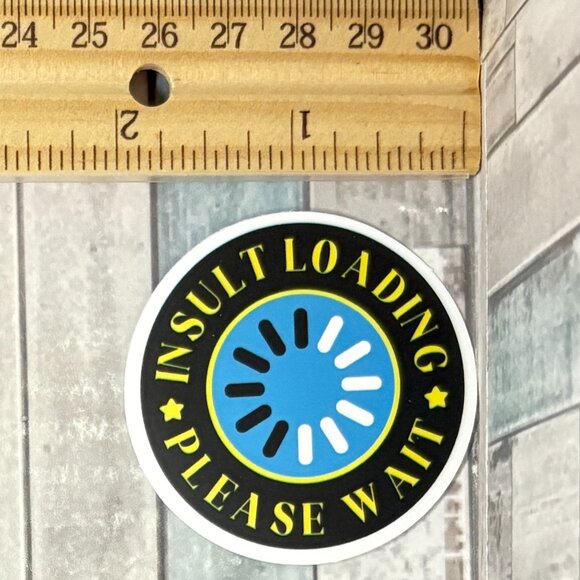 🌀10/$10🌀 Sarcasm Sarcastic Quote Reusable Waterproof Vinyl Sticker Decal - Picture 1 of 1